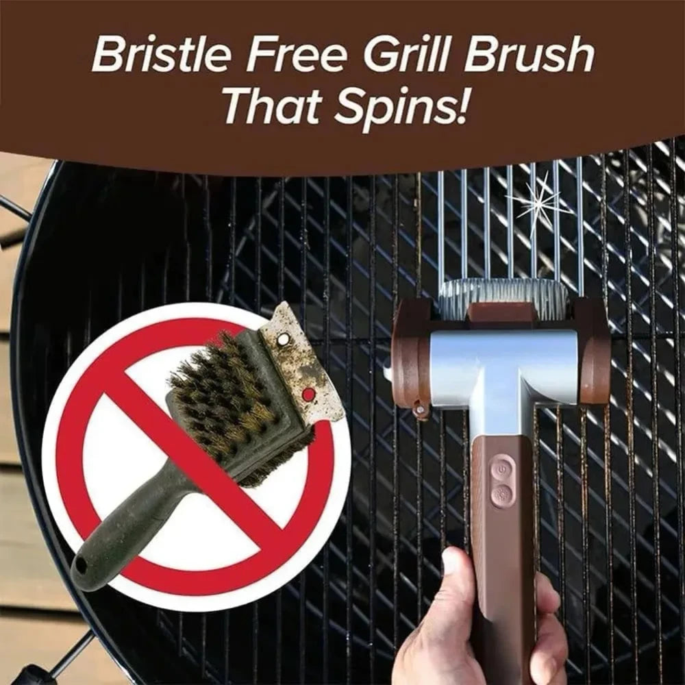 Electric Stainless Steel Grill Cleaner