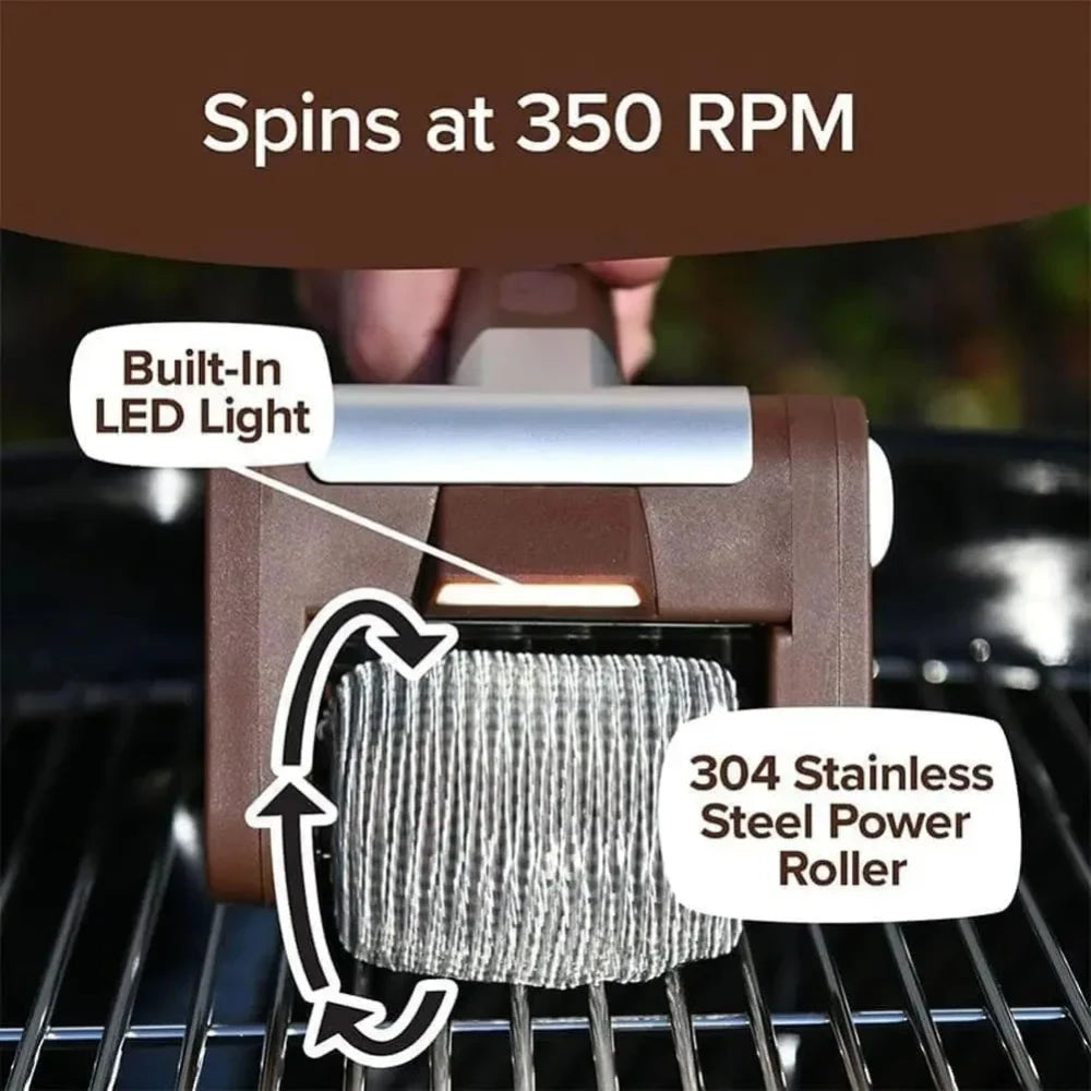 Electric Stainless Steel Grill Cleaner