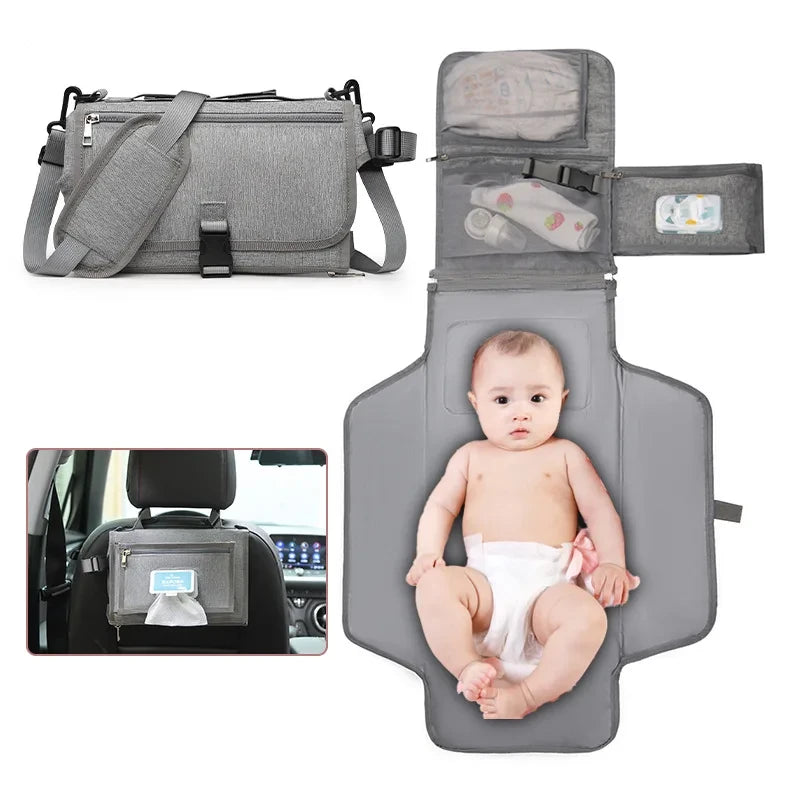 Portable Folding Diaper Changing Pad