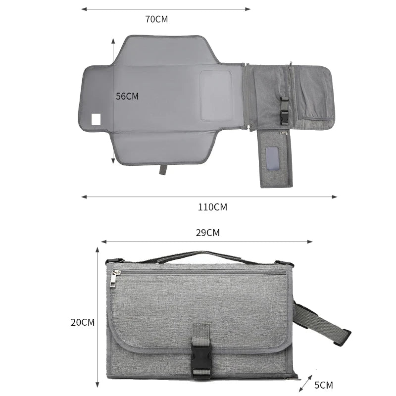 Portable Folding Diaper Changing Pad