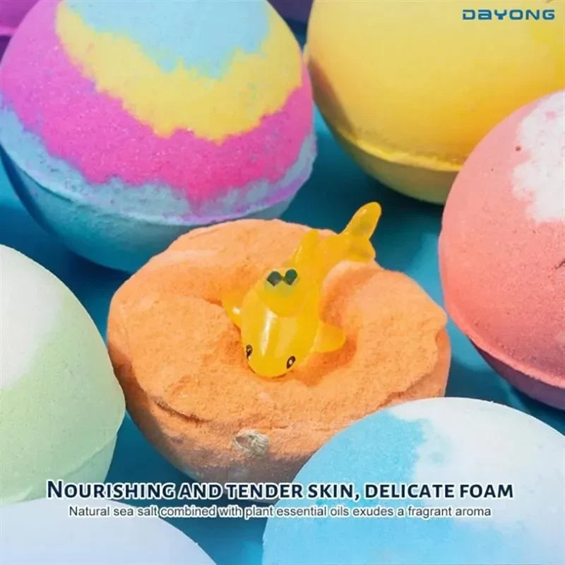 Natural Kids Bubble Bath Bomb Set