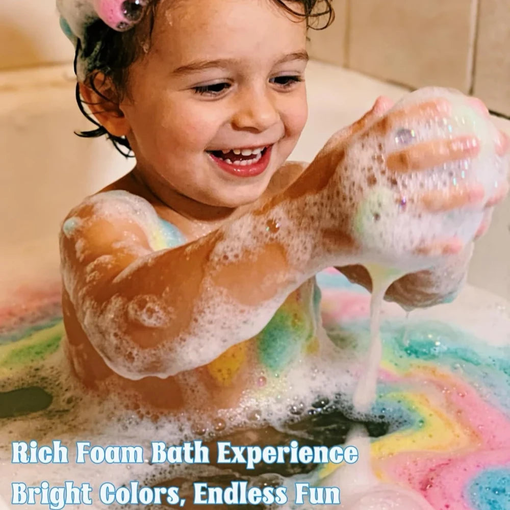 Natural Kids Bubble Bath Bomb Set