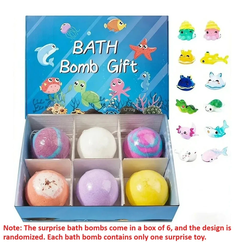 Natural Kids Bubble Bath Bomb Set