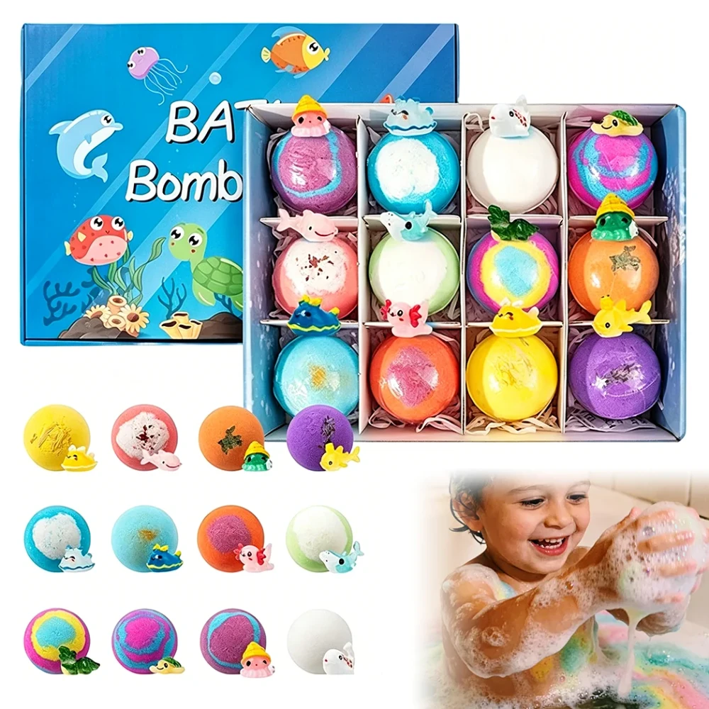 Natural Kids Bubble Bath Bomb Set