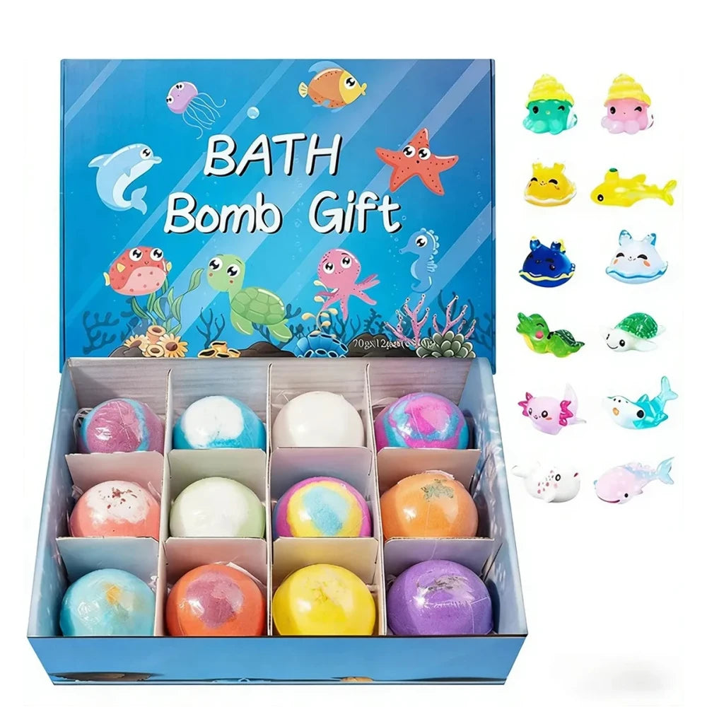 Natural Kids Bubble Bath Bomb Set