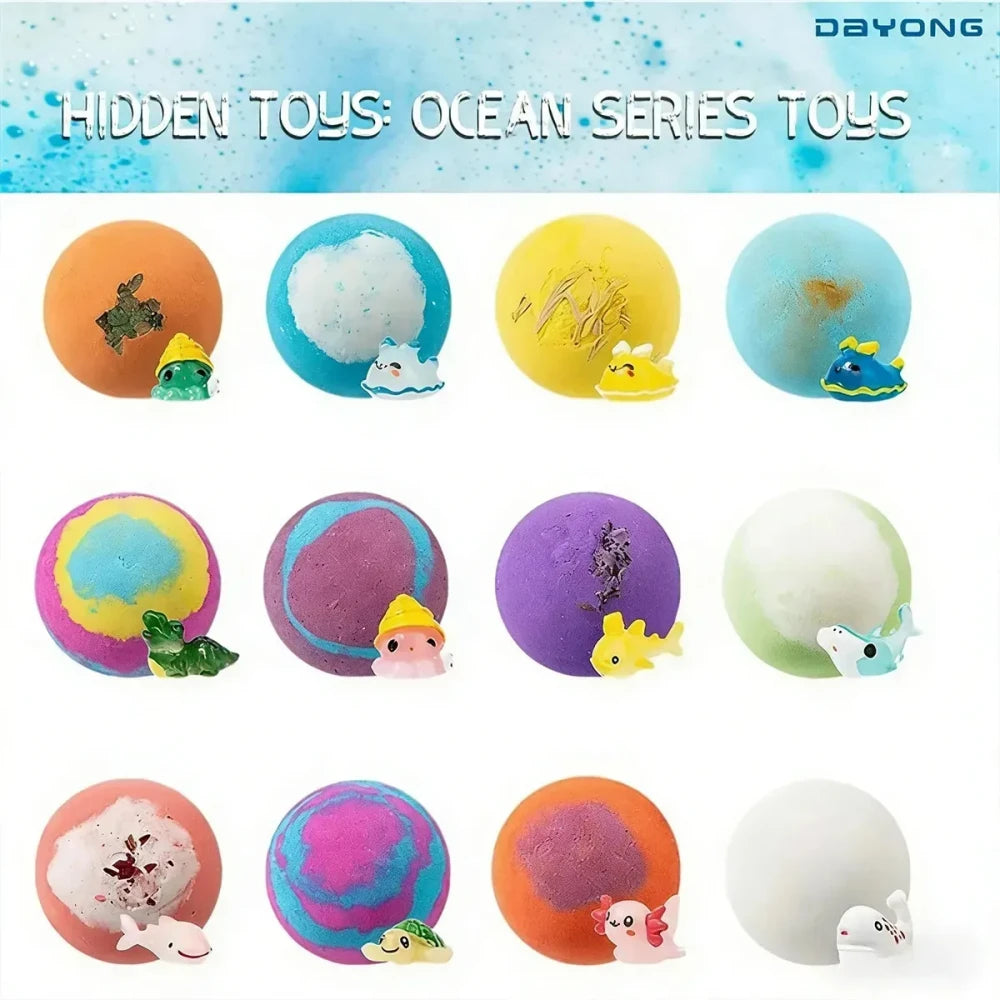 Natural Kids Bubble Bath Bomb Set