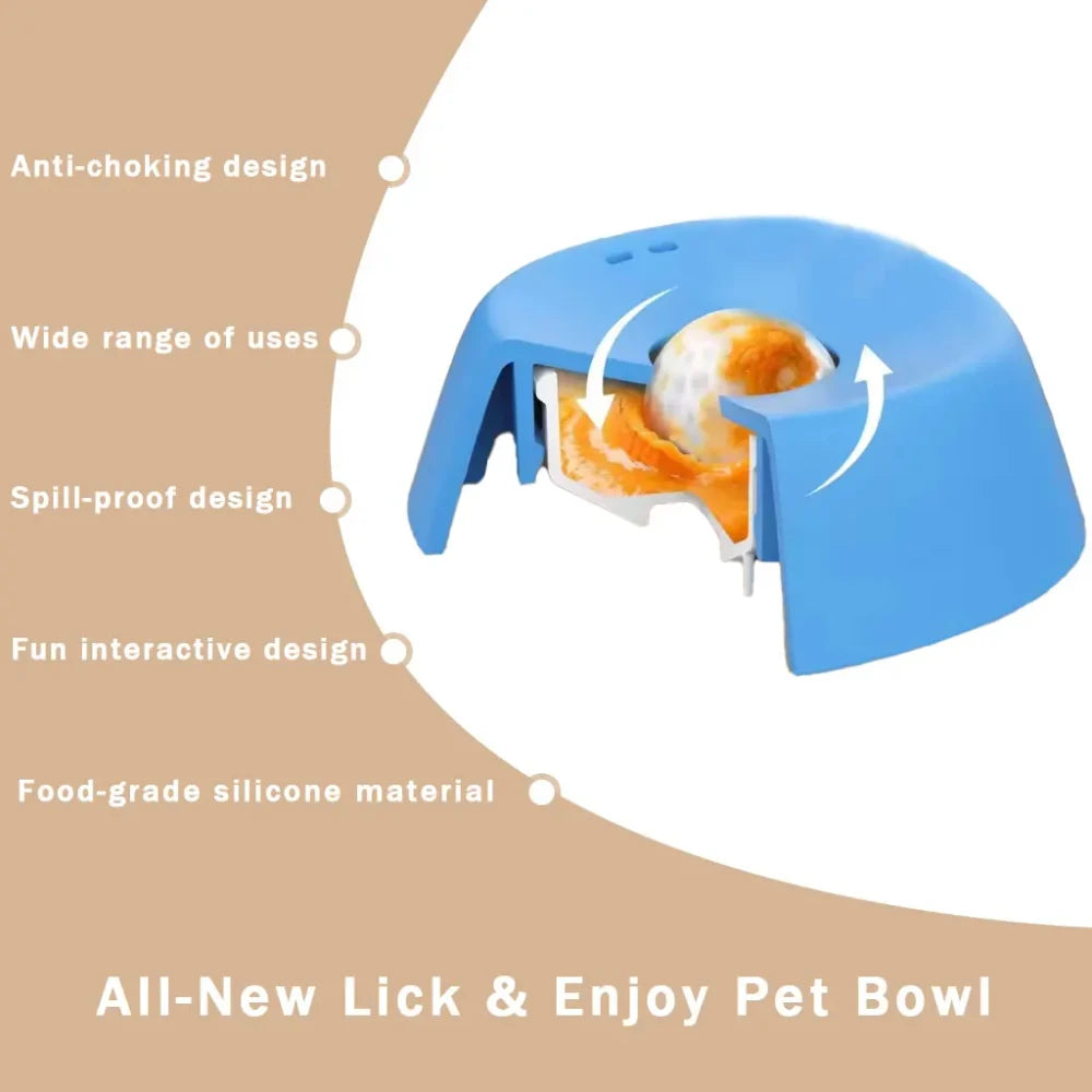 Anti-Choking Slow Feeder Bowl