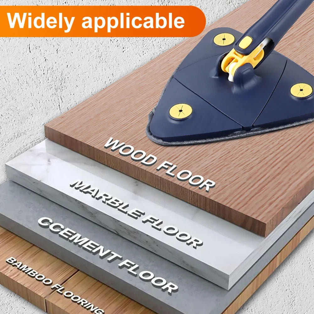 Telescopic Triangle Floor Mop