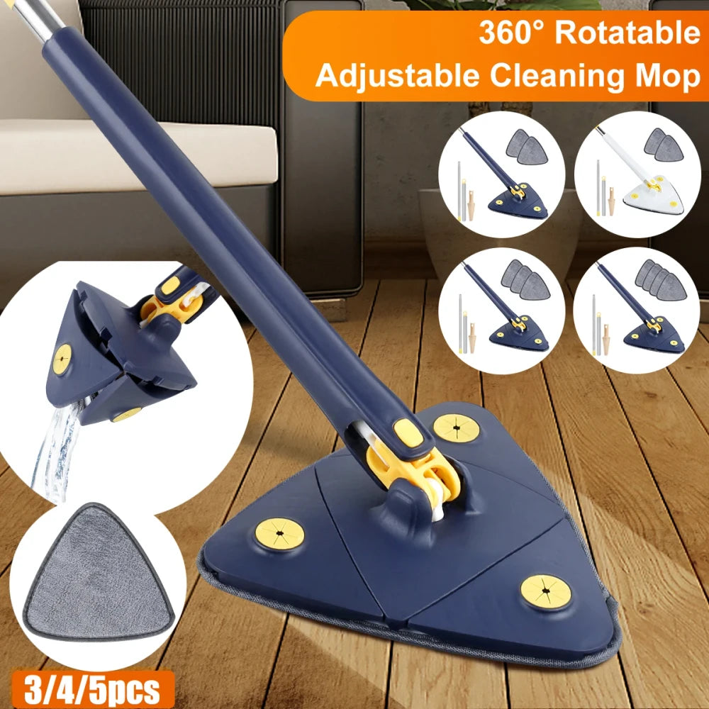 Telescopic Triangle Floor Mop
