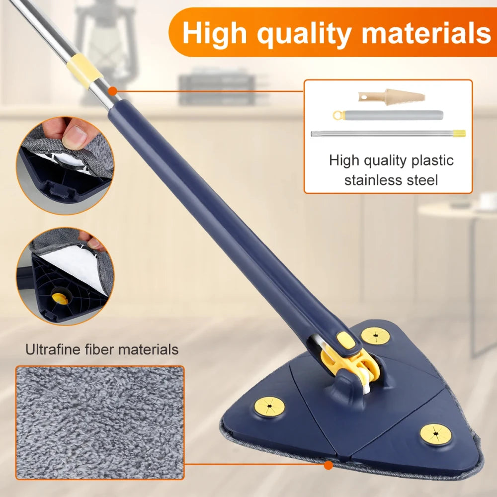 Telescopic Triangle Floor Mop