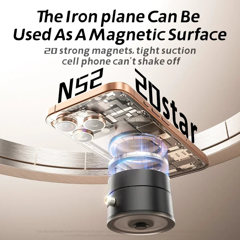 Foldable Magnetic Suction Phone Stand