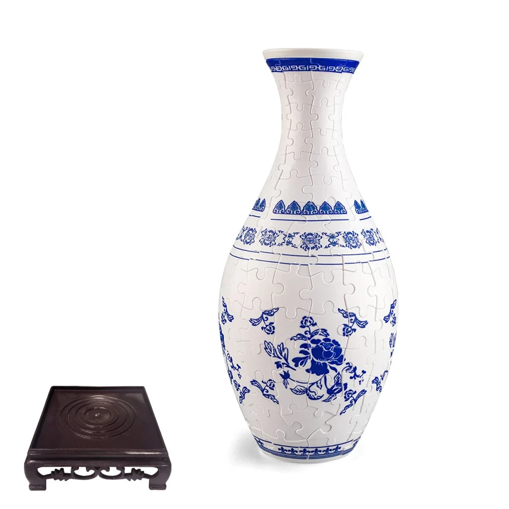 3D Puzzle Flower Vase