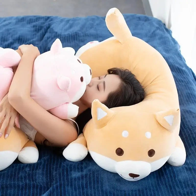 Soft Shiba Inu Corgi Plush Pillow