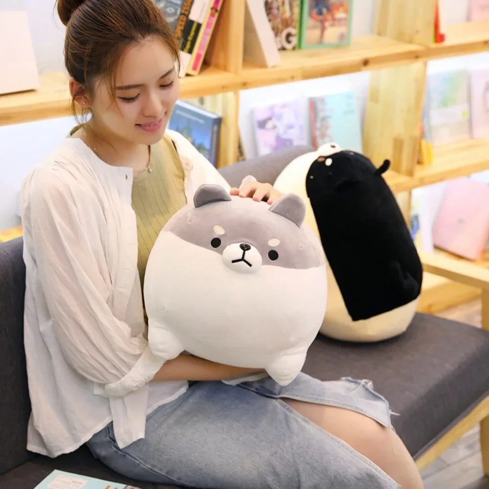 Soft Shiba Inu Corgi Plush Pillow