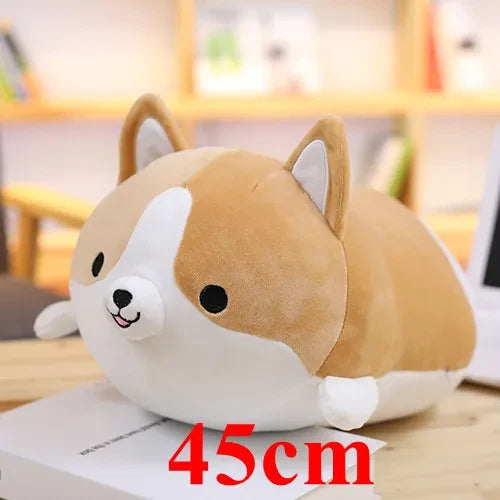 Soft Shiba Inu Corgi Plush Pillow