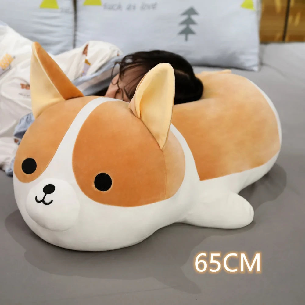 Soft Shiba Inu Corgi Plush Pillow